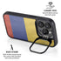 Colombia Flag Distressed iPhone 15 Pro Kickstand Case